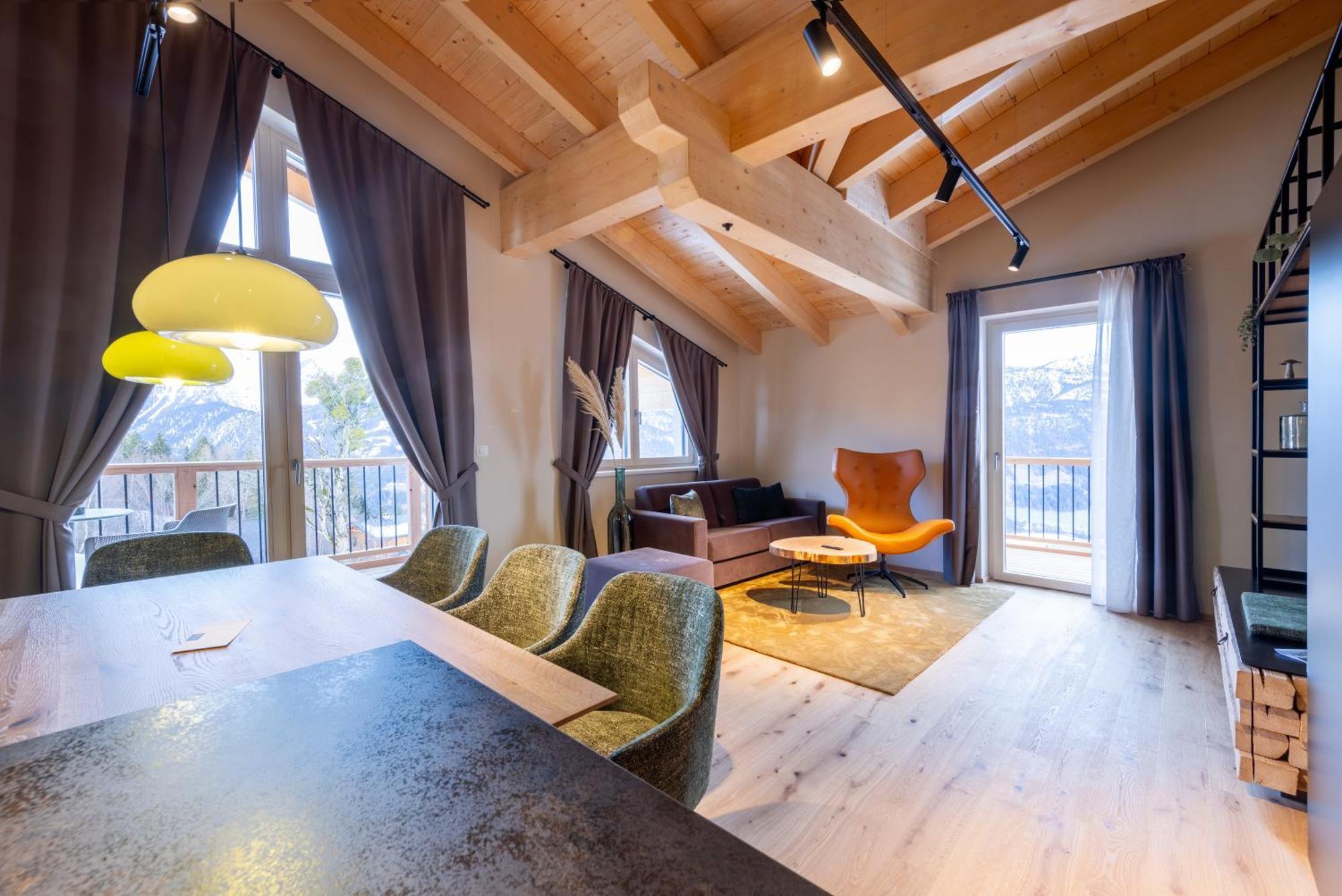 Hoeflehner Premium Gumpen Lodge Haus im Ennstal Exterior foto